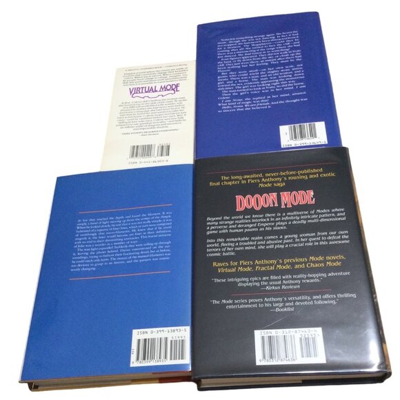 Mode Series 1-4 by Piers Anthony books softcover sci-fi - Picture 2 of 13